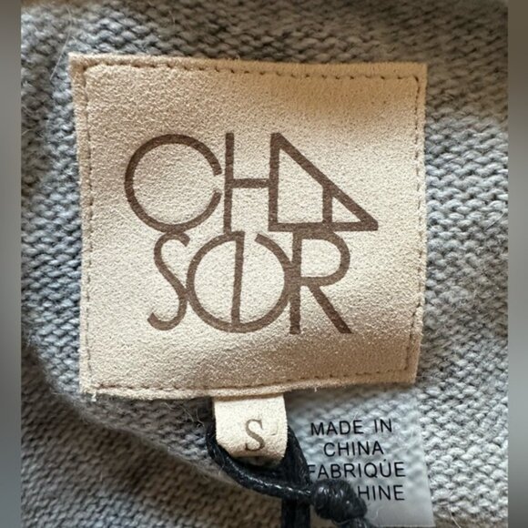 Chaser Full-Zip Cropped Camo Sweater with Hood - NWT - Picture 4 of 7